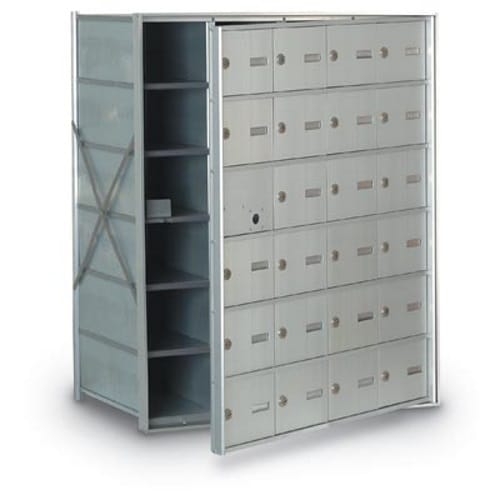 Front Loading 23-Door Horizontal Mailbox
